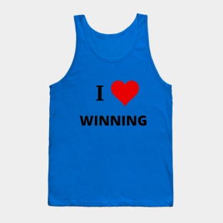 I Love Winning - Sweeping Up Sweepstakes Podcast & YouTube Channel Tank Top